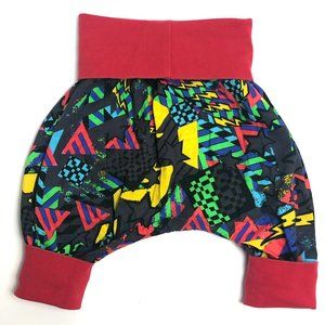Handmade Baby Evolutive Harem Pants 3-9m